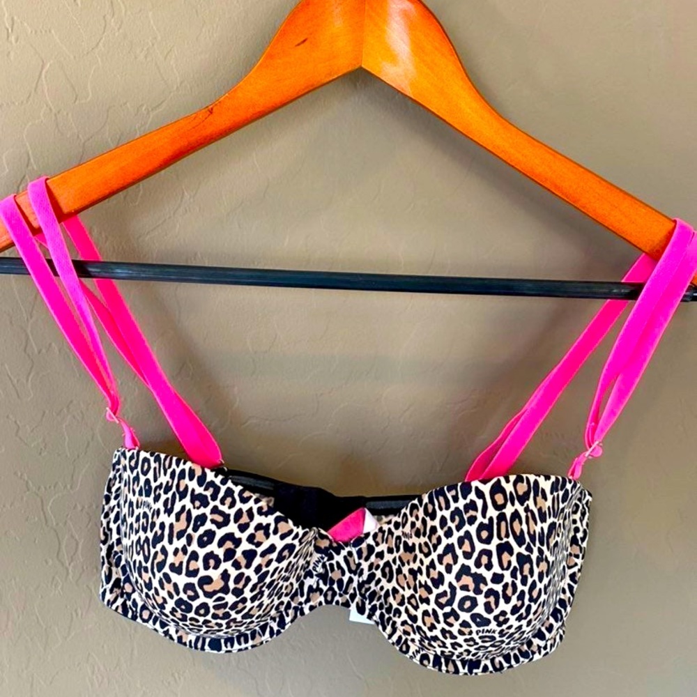Victoria’s Secret pink multiway Demi bra